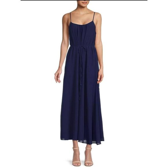 NWOT Sam Edelman Slip Maxi Dress Sz L - Picture 1 of 11